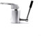 ZAMETTER Metal Tonearm Brackets Lifter Lift Sleek Finishes For LP Turntable HiFi Audio (Silver)