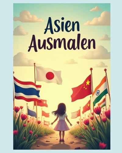 Asien Ausmalen: Ausmalbuch