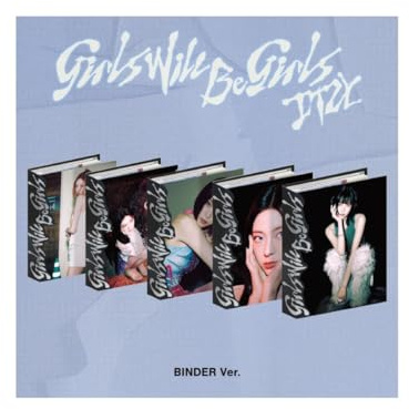 IT'ZY Girls Will Be Girls [Binder Ver.] Album+Pre-Order Gift (YUNA ver.)