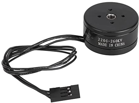 Tyenaza 260KV bürstenloser Motor, Kamera-Gimbal-RC-Drohnen-Zubehör, geräuscharm, geringer Stromverbrauch, geeignet für 808 Kamera-Gimbal-RC-Drohnen