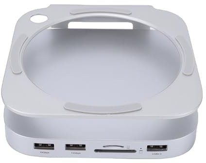 Generic 6 in 1 Dock for Desktop Computer, USB A 3.2 10Gbps Docking Station, M.2 NVMe SSD Enclosure Up to 8TB, Compatible with 5, 4, 3 & USB Interfaces