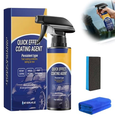 Quick Effect Coating Agent Multifunktionales 3-in-1 Efficient Coating Renewal Spray Nano Auto Coating Agent Sprays Kratzer Entferner Auto Combines Reparieren Aufhellen Und Schützen (1PC)