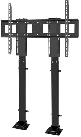 Electric Tv Lift Bracket With Remote Control - Motorized Tv Mount, Telescopic Electric Lift Tv Stand With Auto Lifting, Lcd Tv Frame Floor Stand, For 55-Inch To 120-Inch Tvs