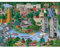 Bits and Pieces - 300 Large Piece Jigsaw Puzzle for Adults - London City View - 300 pc England Jigsaw by Artist Joseph Burgess - 16 x 20 (41cm x 51cm)