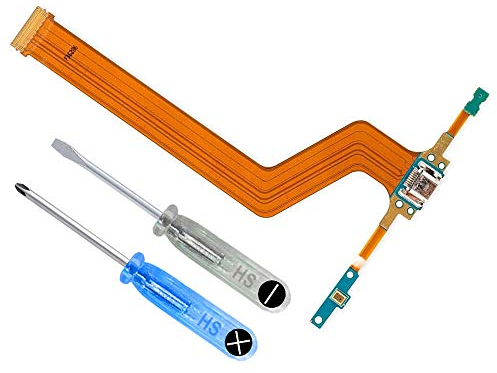 MMOBIEL Connecteur de Charge Compatible avec Samsung Galaxy Tab 10.1 Pro 2014 - Dock Connector Micro USB - avec Jack Audio/Microphone/Antenne Remplacement - INCL. Tournevis