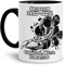 Sternzeichen-Tasse Skorpion - Innen & Henkel Schwarz - Geburtstag/Astronomie/Sternen-bilder/mit Spruch/Witzig/Kaffeetasse/Mug/Cup - Qualität Made in Germany