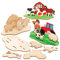 Baker Ross AX101 Erstellen Sie Ihren eigenen Bauernhof aus Holz, 3D-Szene, Holzbastelbausätze für Kinder, Kunst- und Bastelprojekte (4 Stück), verschieden, Mittel