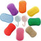 YOULIKE Antibacterial Microfiber Kitchen Scouring Pads - Double Side Sponges Scourer Non Odor Dish Scrubber Brush for Non Stick Pans Pots - Pack of 5 Random Colors