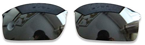 POLARLENS Polarised Replacement Lenses for Oakley Wiretap - Compatible with Oakley Wiretap Sunglasses (Black)