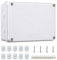 IP65 Waterproof Junction Box Large ABS Electrical Box Outdoor Cable Connector(150x110x70mm)