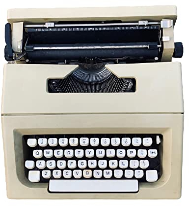 fivenum Vintage englische mechanische Schreibmaschine Retro-Geschenksammlung Empfehlung - Kann normal verwendet Werden