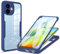 FMPCUO Silicona Líquida Carcasa Compatible con Xiaomi Redmi Note 9S/Note 9 Pro Funda,360 Grados con Protector de Pantalla Integrado[Sedoso-Tacto Suave][protección de la cámara]，Azul