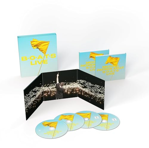Michael Patrick Kelly, Neues Album 2023, BOATS LIVE, 2 CD + 2 DVD im Digipack mit Schuber