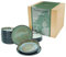 CreaTable, 21556, Serie Nordic Fjord, 12-teiliges Geschirrset, Teller Set aus Steinzeug, spülmaschinen- und mikrowellengeeignet, Qualitätsproduktion