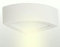 FKL DESIGN Home Deco Wandlampe Keramik Wandleuchte Lampe Leuchte Gips weiß (1002)