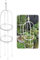 Terrasse Rankhilfe Obelisk Rosensäule Rankhilfe Garten Obelisk Turm Ranksäule Witterungsbeständig Freistehend F. Kletterpflanzen U. Rosen 90cm/120cm/150cm/180cm High ( Color : Weiß , Size : ID19.5cm*H