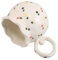 MOTHNUR Taza de Cerámica con Floral Único Taza Vintage con Asa para Café Estético de Leche