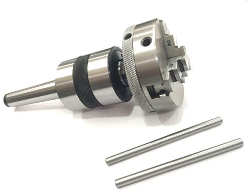 Centro rotatorio MT3 tailstock del vástago con montaje para 3 mandíbula 65 mm mandril para torno