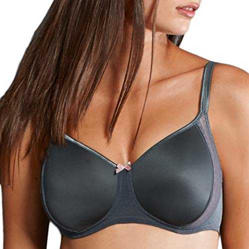 Rosa Faia Fleur Reggiseno Senza Ferretto, Grigio (Antracite 408), 5D Donna