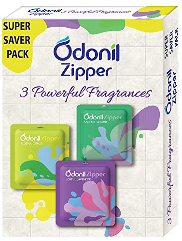 Odonil Air Freshener Zipper, 10g (Pack of 3)