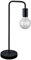 Trio Leuchten Tischleuchte Diallo 508000132, Metall Schwarz matt, exkl. 1x E27