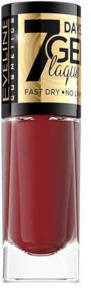 Eveline Cosmetics Gel Laque Nagellack Nr. 55 - Langanhaltender Gel-Effekt ohne UV/LED-Lampe – Schnell trocknend, einfache Anwendung – Vegane Formel – 8 ml