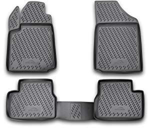 Element Gummimatten Passgenaue Fußmatten CITRIOEN C3 2002-2009 4tlg