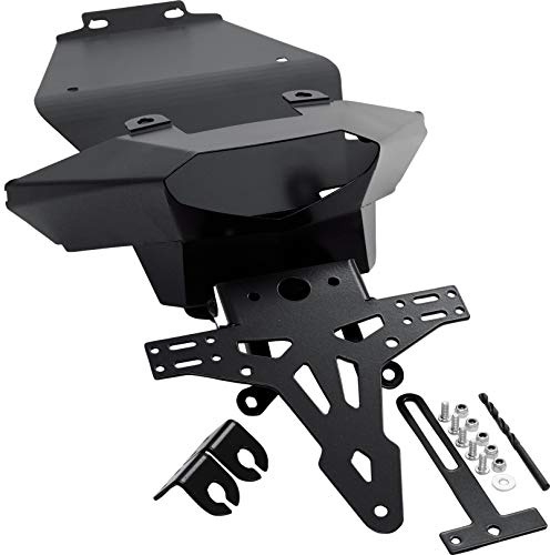 Hashiru Kennzeichenhalter - Robuster Stahl für Einfachen Anbau - 17,5cm Breite