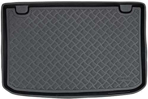 M MOTOS Tapetes de PE para maletero apata para Renault Clio IV 2012-2019 Mejore la comodidad de su viaje con la resistente alfombrilla para el maletero del coche, que protege contra la suciedad y el p