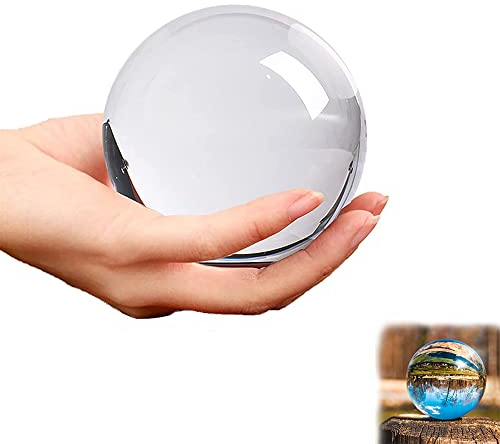 K9 Kristallkugel, Fotografie-Klare Kristallkugel, Glaskugel Fotografie, K9 Glas Kugel Wahrsagerkugel Für Fotografie - Glas Kugel Wahrsager & Meditation, Kreatives Geschenk