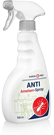 HANSE PRO ANTI Ameisen-Spray, 1 x 500 ml I Mittel gegen Ameisen I Ameisen-Gift I innen & außen anwendbar I gebrauchsfertig I wirkt sofort I Ameisen bekämpfen