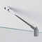 Stabilisationsstange Dusche chrom I 45 Grad Duschwand Halterung Glaswand I Duschwand Stabilisator Stange I Stabilisierungsstange Duschkabine I Haltestange (30cm)