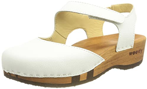 woody Damen Nicole Holzschuh, Weiss, 40 EU