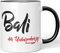 JUNIWORDS Tasse, Bali, der Unbarmherzige, Schwarz (5214379)