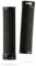 AARON MTB Fahrradgriffe, sportliche Lenkergriffe aus rutschfestem Gummi, Schwarze Lock-On Gel Griffe mit Lenkerendkappen für Mountainbike, Trekkingrad, E-Bike, Crossbike, Fixie u.v.m.