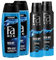 FA Men 2in1 Duschgel Kick Off (2x 250 ml) 2in1 Formel für Haare & Körper & Deospray (2x 150 ml) mit intensiven, maskulinfrischen Duft von Eukalyptus und aquatischer Minze