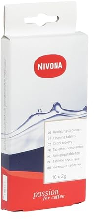 Reinigungstabletten NIRT 701 passend für NIVONA Kaffeevollautomaten, 1 x 10 Stück