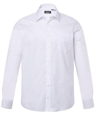 Men Plus Herren Große Größen Übergrößen Menswear L-8XL Businesshemd, Kent, CF, Easy Care, 1-1