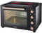 Cooks Professional Mini Portable Oven with Ceramic Hobs | Energy Electric Countertop Cooker with Hob, Two Hot Plates & Wire Rack Baking Tray | Kitchen Grill Ovens | 48L Capacity | Black & Copper