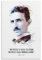 Nikola Tesla Painting Poster Dekorative Malerei Leinwand Wandkunst Wohnzimmer Poster Schlafzimmer Malerei 12x18inch(30x45cm)