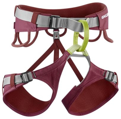 EDELRID Harnais d'escalade Jayne IV, rouge rhubarb, taille XS