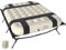 Outsunny Feldbett Campingbett mit Luftmatratze Pumpe 200 x 153 cm Gästebett belastbar bis 200 kg Extra Breit Campingliege für 2 Erwachsene für Camping Outdoor Garten Reisen Schwarz+Khaki