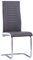 SXJEQOC Esszimmer Sessel Sitzhocker Stühle Outdoor Dining Chairs - Freischwinger 4 STK. Grau Kunstleder für Wartezimmer Garten Wohnzimmer Camping