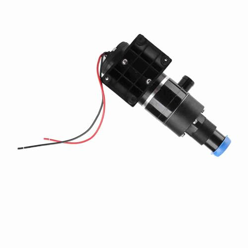 Marine Self Priming Macerator Pump with Run Dry Protection for Yacht Boat Sewage Evacuation Ideal for Fish Box and Livewell Receptacles