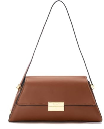 XTI 184499 Schultertasche für Damen, Kamel, klein