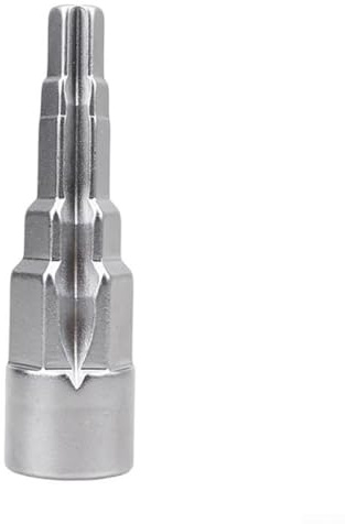 Llave de vaso escalonada de 5 etapas para radiador, accionamiento de 1/2 pulgada, herramienta de montaje de tubería de acero al carbono, para instalación de válvulas