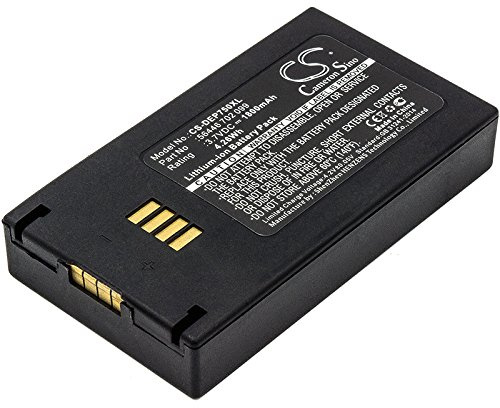 TCTK Akku 1800mAh Kompatibel mit [TSL] 1062 HF Snap-On Reader, 1128, 1128 UHF RFID Reader, 1153 Wearable RFID 2128, 2128 UHF 2128P, für [Spare] 1153, für [David Clark] 9900, für EasyPack 1000, EAS