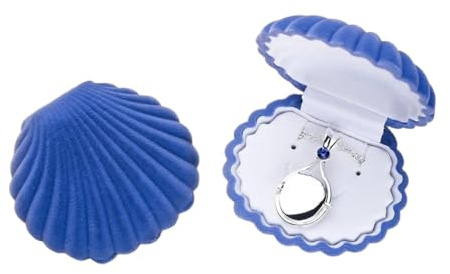 HYJYGM Neue 2024 H2O Medaillon-Anhänger-Halskette Meerjungfrau Just Add Water Sterling TV-Film Schmuck Mode-Accessoires Kreatives Geschenk, H2O-PDH-T5111, Größe, Edelstahl