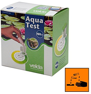 velda Aqua Test NH3/4 Prüfung Ammonium Ammoniakgehalt Aquarium Gartenteich