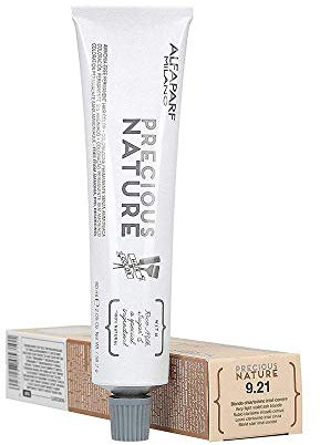 Alfaparf Milano Precious Nature Kalte Brauntöne 9.21 Hellblond-Violett Asch, 60 ml